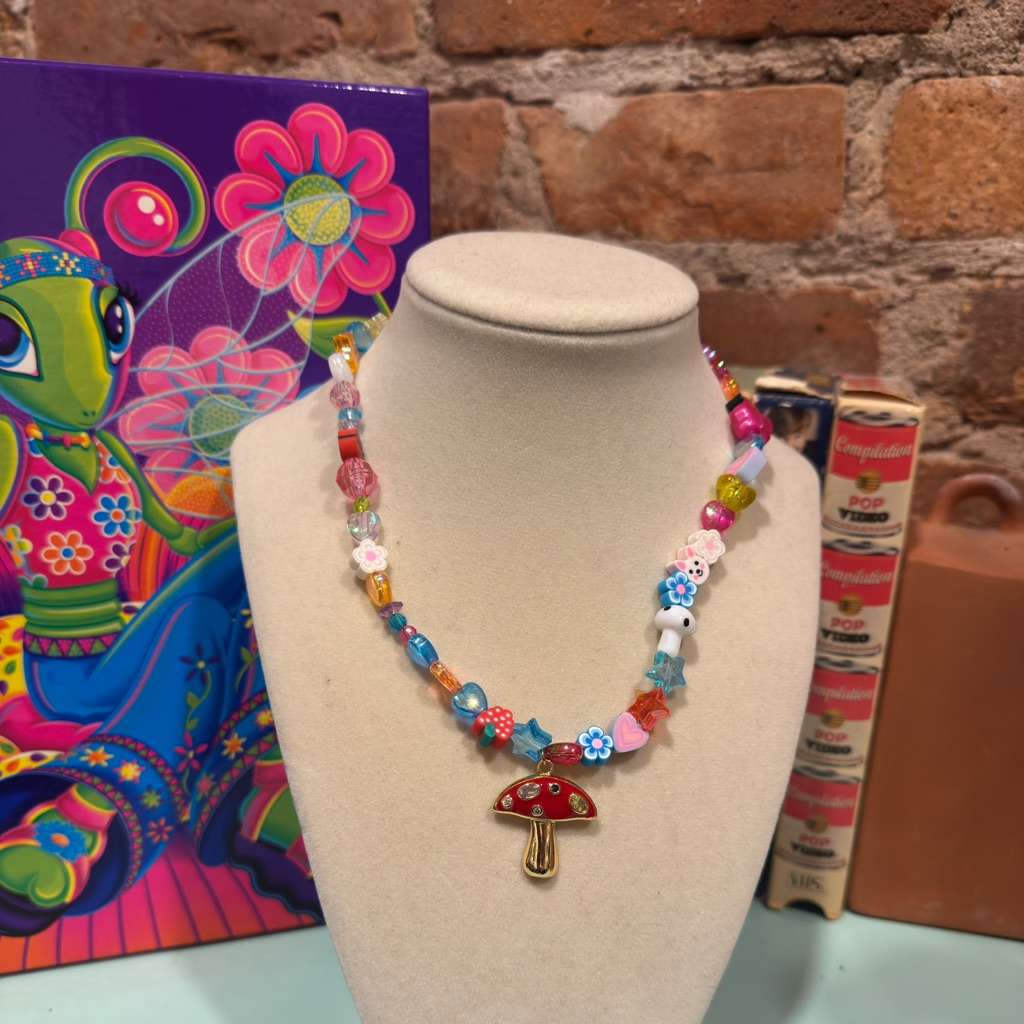 The Sagittarius Cherry Red Mushroom Eye Candy Chain